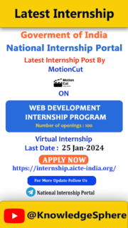 Web Development Internship Programme