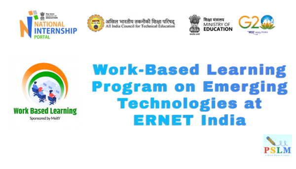 Work-Based Learning Program on Emerging Technologies at ERNET India