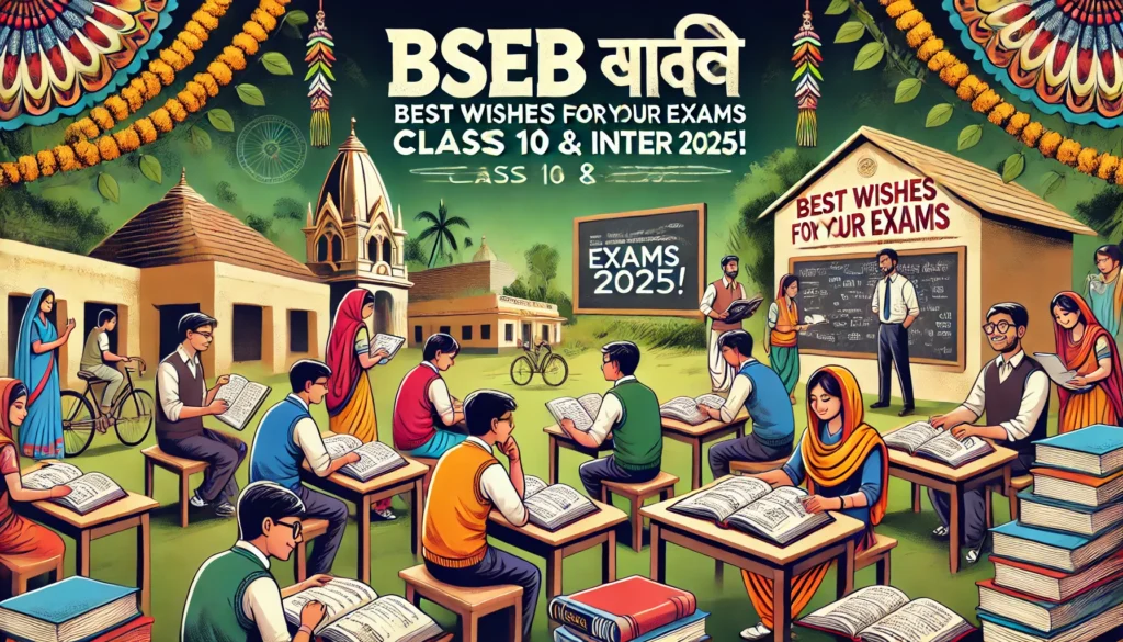 BSEB Bihar Board Class 10th Matric and Class 12th Inter Exam 2025