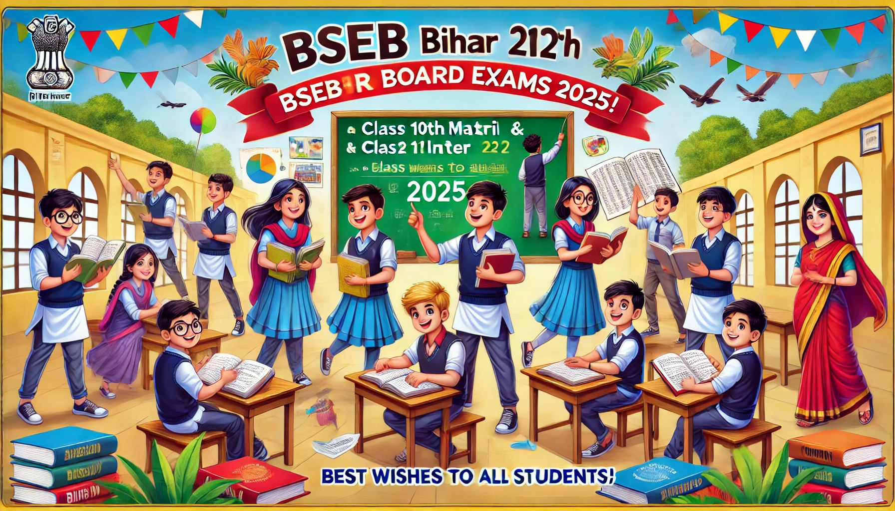 BSEB Bihar Board Class 10th Matric and Class 12th Inter Exam 2025