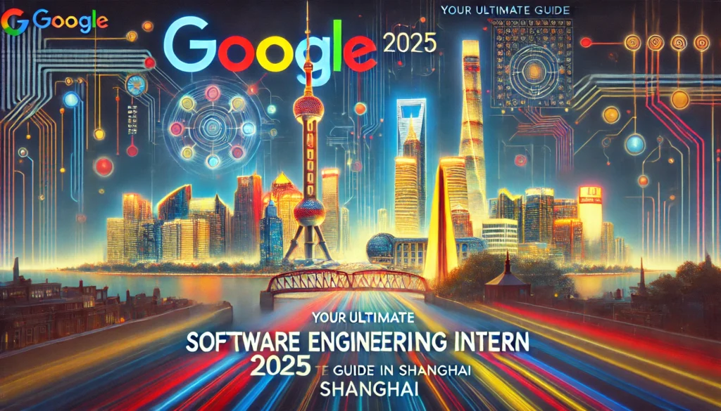 Software Engineering Internship 2025 at Google in Shanghai