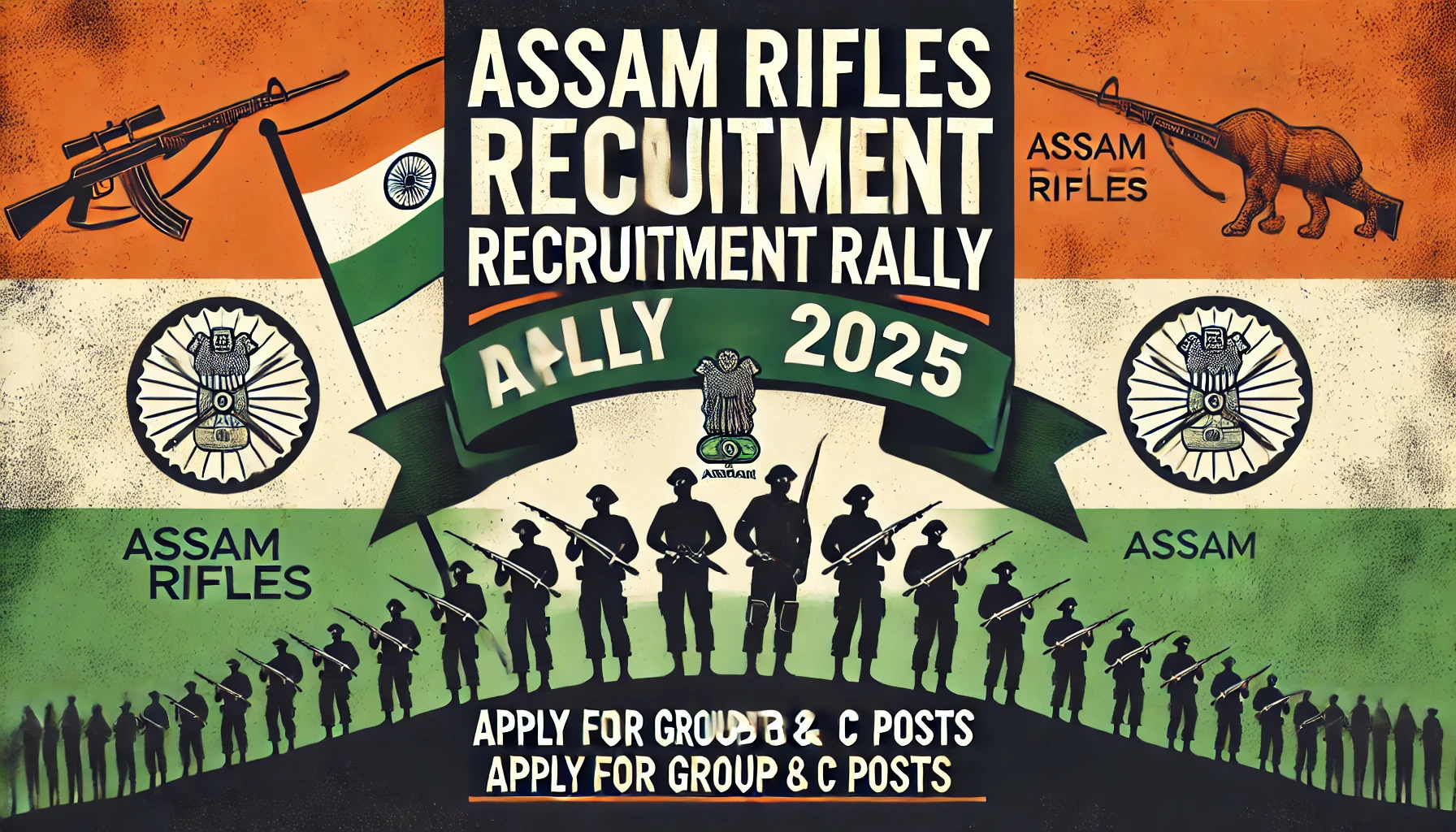 Assam Rifles Recruitment Rally 2025: Apply for Group B & C Posts