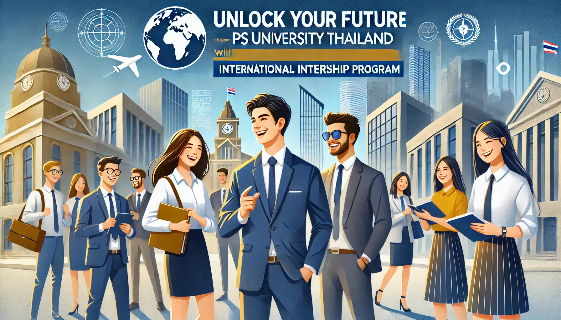 Unlock Your Future with PS University Thailand’s International Internship Program