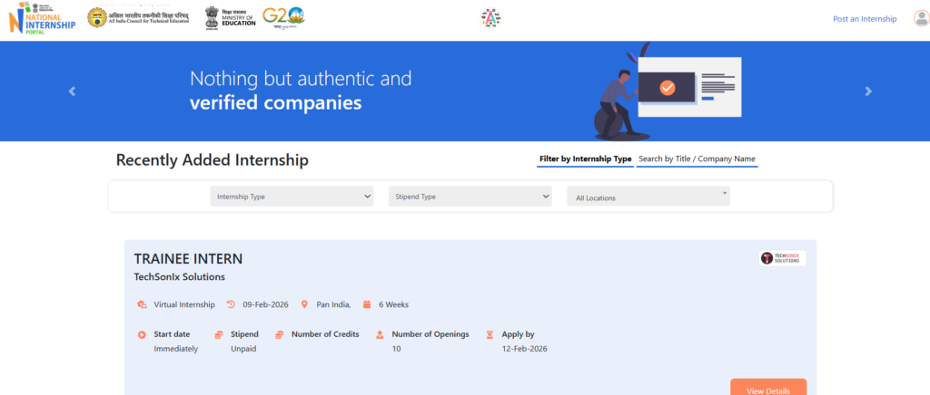 image-4-1024x436 How to find Paid Internship on Aicte Internship Portal ? Step by Step guide