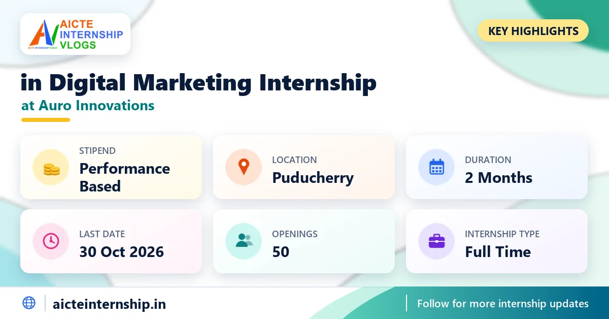 auro-innovations-in-digital-marketing-internship-2026-highlights Auro Innovations in Digital Marketing Internship 2026