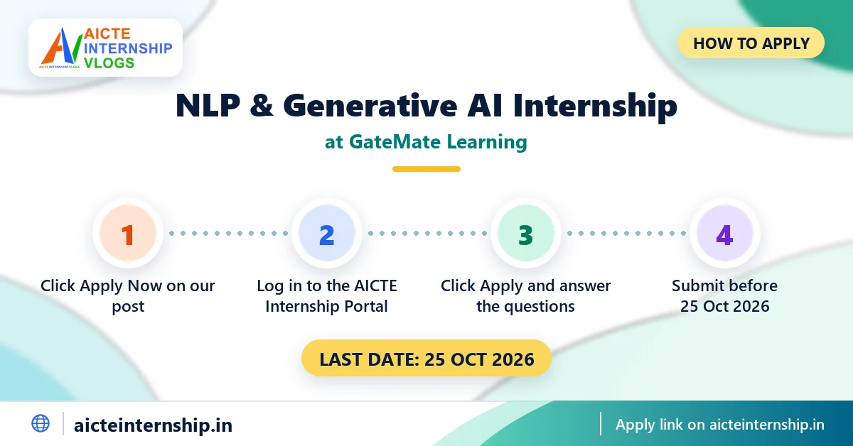 gatemate-learning-nlp-and-generative-ai-internship-2026-how-to-apply GateMate Learning NLP & Generative AI Internship 2026