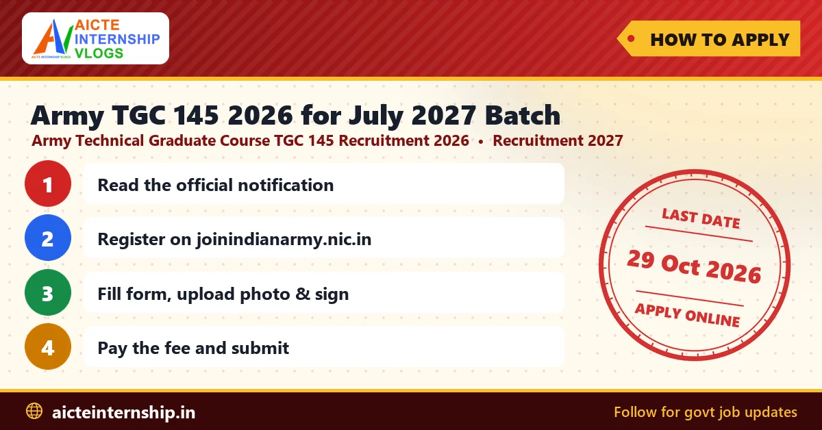 army-tgc-145-2026-for-july-2027-batch-recruitment-2027-apply Army TGC 145 2026 for July 2027 Batch Recruitment 2027
