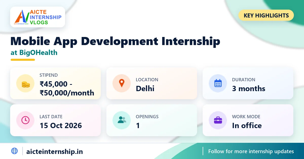 bigohealth-mobile-app-development-internship-2026-highlights BigOHealth Mobile App Development Internship 2026