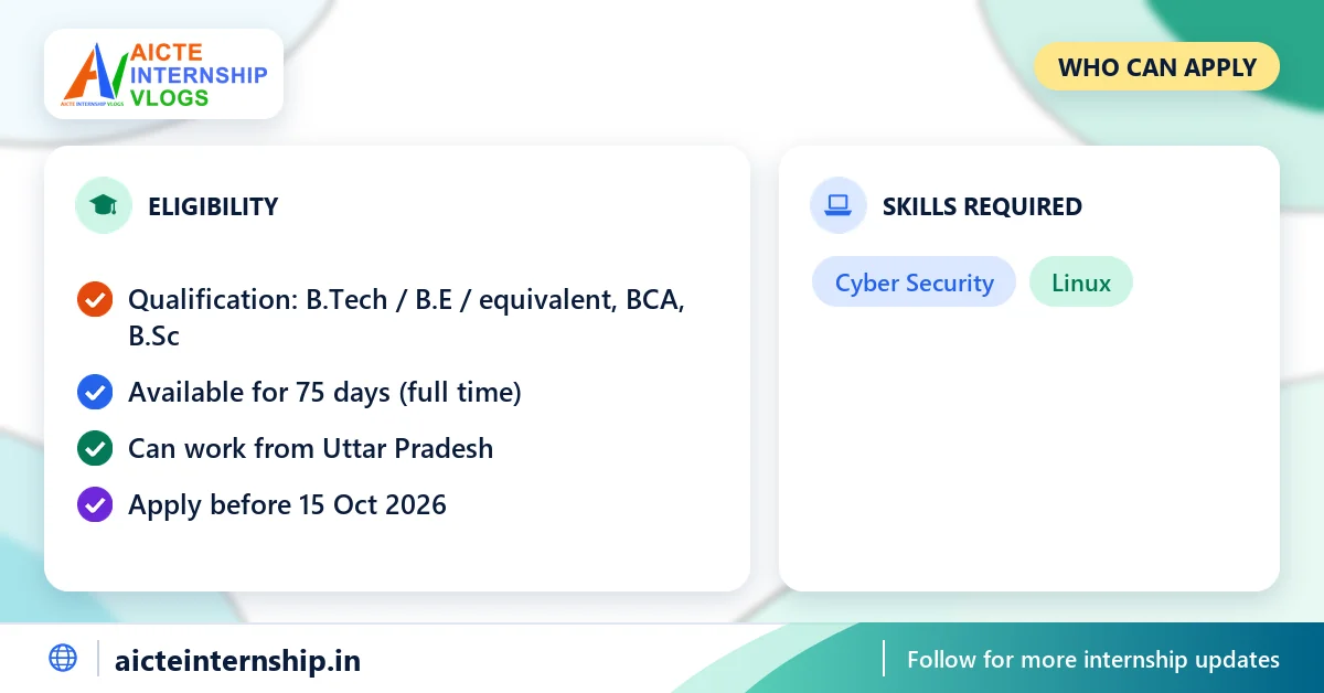 central-command-cyber-security-incident-response-internship-2026-eligibility Indian Army Central Command Cyber Security Incident Response Internship