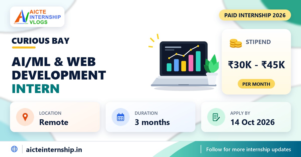 Curious Bay AI/ML & Web Development Internship 2026
