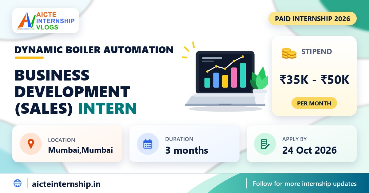 Dynamic Boiler Automation Business Development Internship