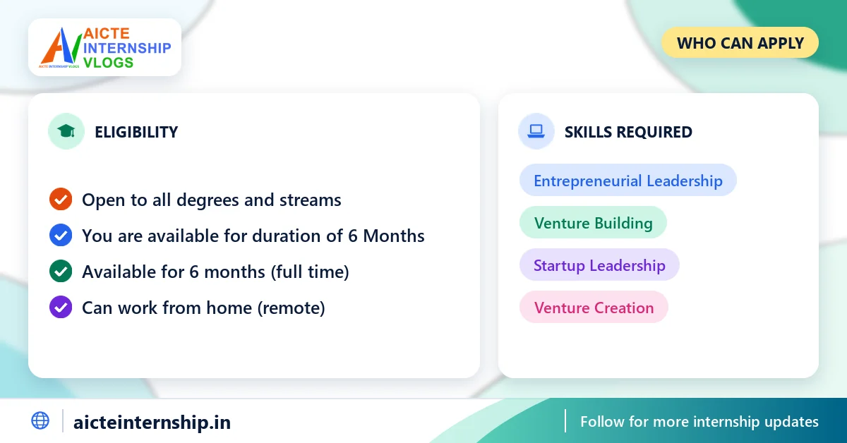 edurankai-entrepreneurial-leader-venture-internship-2026-eligibility EduRankAI Entrepreneurial Leader — Venture Internship 2026