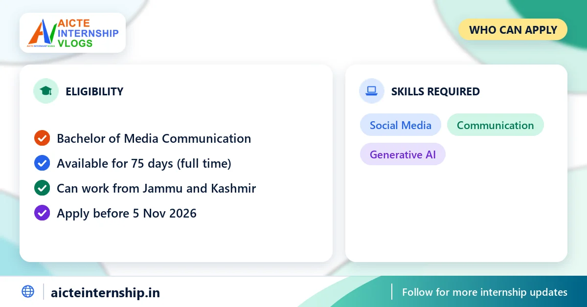 hqnciw-ai-based-graphic-designing-and-content-internship-2026-eligibility HQNCIW AI-Based Graphic Designing & Content Internship 2026
