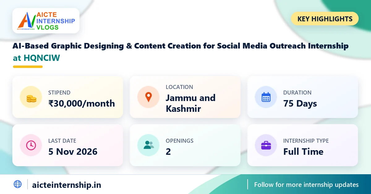 hqnciw-ai-based-graphic-designing-and-content-internship-2026-highlights HQNCIW AI-Based Graphic Designing & Content Internship 2026