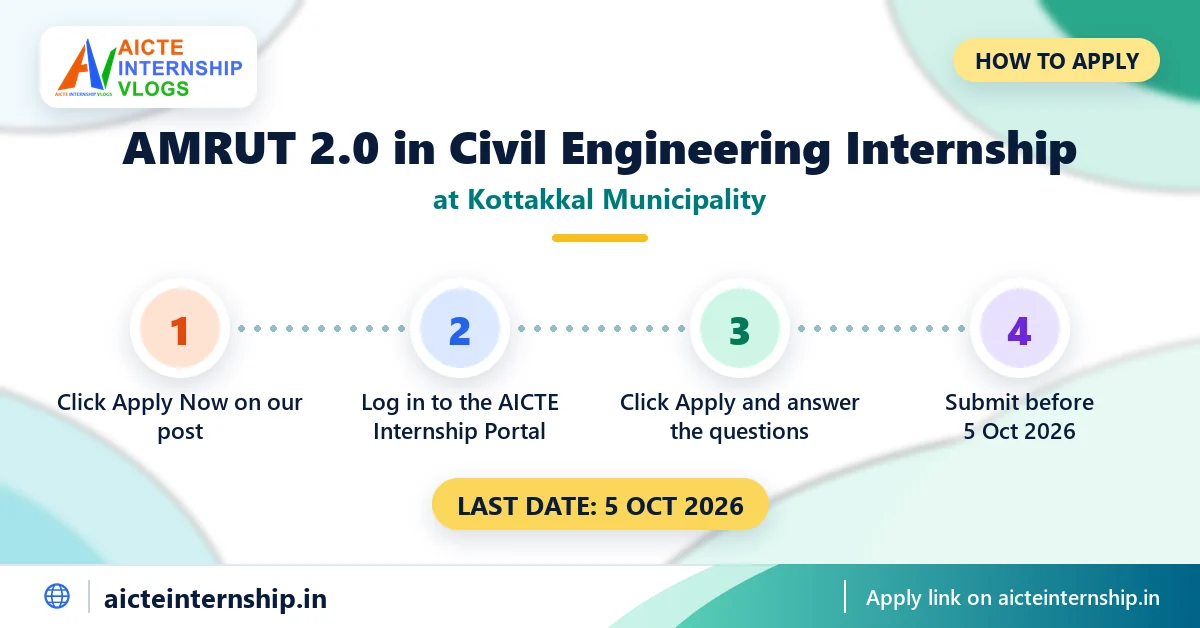 kottakkal-municipality-amrut-2-0-in-civil-internship-2026-how-to-apply Kottakkal Municipality AMRUT 2.0 in Civil Internship 2026