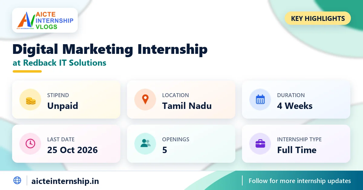 redback-it-solutions-digital-marketing-internship-2026-highlights-1 Redback IT Solutions Digital Marketing Internship: Unpaid