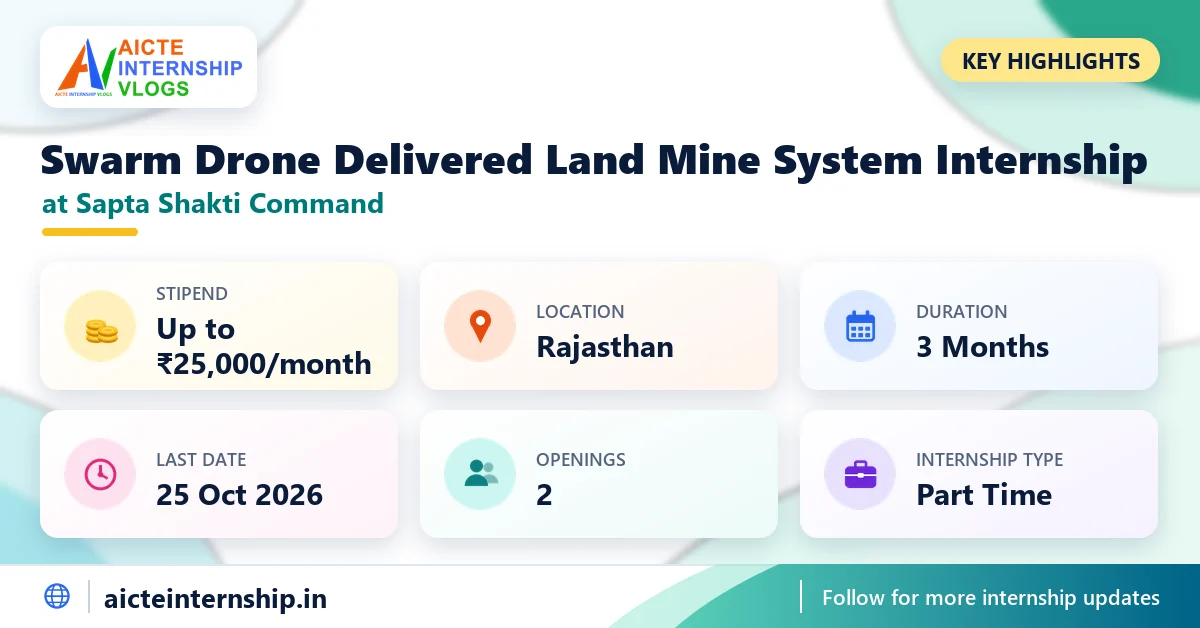 sapta-shakti-command-swarm-drone-delivered-land-internship-2026-highlights Sapta Shakti Command Swarm Drone Delivered Land Internship