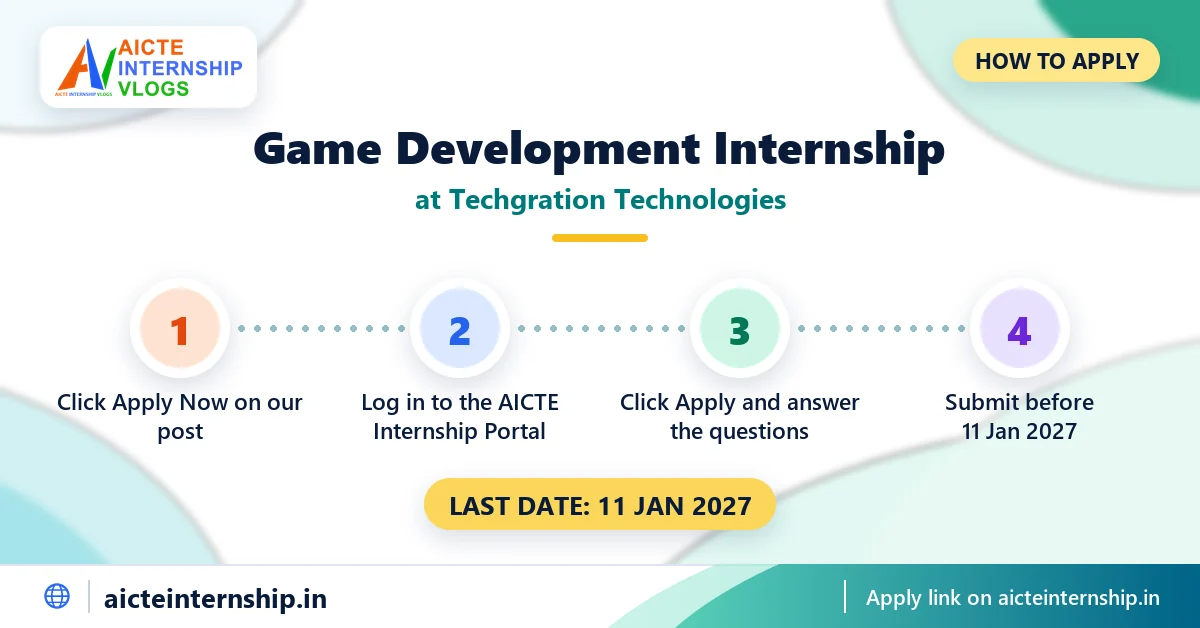 techgration-technologies-game-development-internship-2026-how-to-apply Techgration Technologies Game Development Internship 2026
